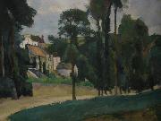 Paul Cezanne Road at Pontoise By Paul Cezanne Spain oil painting artist